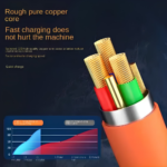 Gray Go Away 3-in-1 Fast Charging Data Cable - Image 3