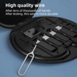 Gray Go Away Multi-Device Data Cable Set - Image 7