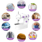 Gray Go Away Portable Mini Sewing Machine - Image 4