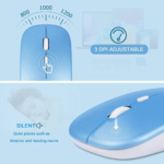 Gray Go Away Wireless Mouse & Keyboard Combo Kit - Image 5