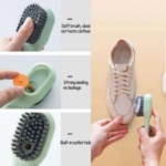 Gray Go Away Multi-Purpose Shoe Cleaning Brush
