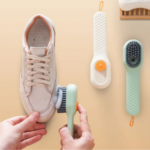 Gray Go Away Multi-Purpose Shoe Cleaning Brush - Image 3